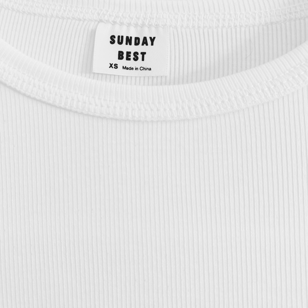 NWT Aritzia Sunday Best White Dove Long Sleeve Top XS - Picture 5 of 12